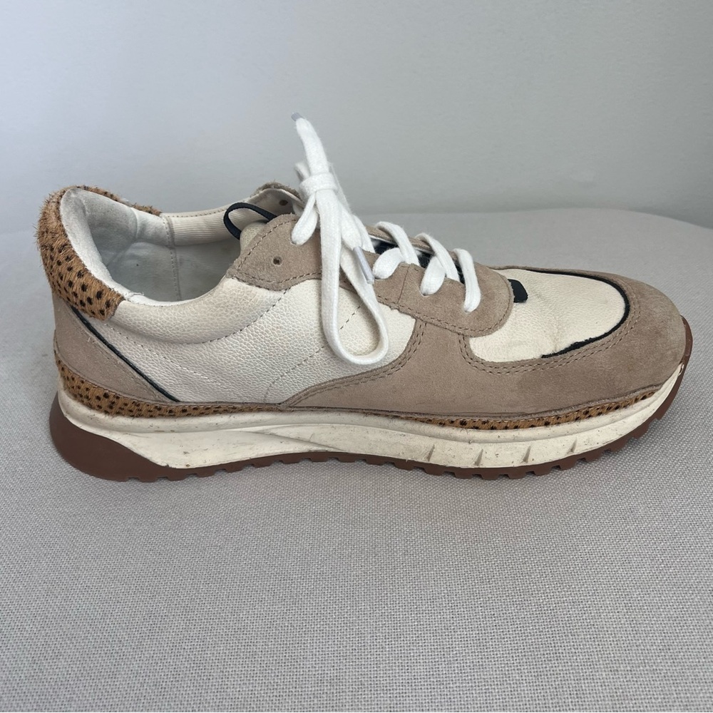 Women’s Madewell Tennis Shoes Size 8 Cheetah Print - Picture 5 of 14